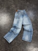 Blue Washed Denim Jeans — 0042 - view 7