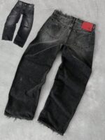 Panelled Wide-Leg Jeans — 5110 - view 21