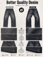 Washed Denim Jeans — 1101 - view 5