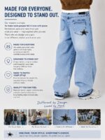 Star-Detail Denim Jeans — 0063 - view 16