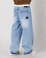 Star-Detail Denim Jeans — 0063 - view 12