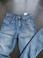 Blue Embellished Jeans — 99402 - view 22