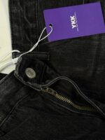 Black Washed Wide-Leg Jeans — 274 - view 17
