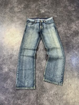 Blue Washed Pocket-Detail Jeans — 0061 - view 1