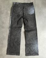 Black Paint-Effect Jeans — 317 - view 13