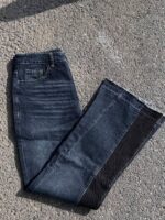Dark Blue Panelled Jeans — 0060 - view 22