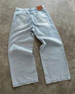 Light Blue Graphic Jeans — GLS01 - view 11