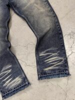 Blue Washed Wide-Leg Jeans — 0007 - view 6