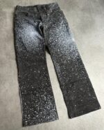 Black Paint-Effect Jeans — 317 - view 10