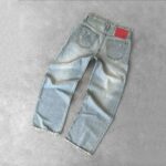 Panelled Wide-Leg Jeans — 5110 - view 31