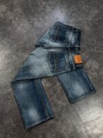 Blue Washed Denim Jeans — 0042 - view 12