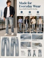 Washed Denim Jeans — 288 - view 7