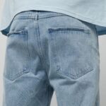 Light Blue Butterfly-Detail Jeans — 260 - view 8
