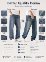 Washed Panelled Jeans — 0030 - view 14
