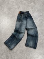 Blue Washed Denim Jeans — 0042 - view 25