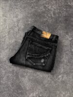 Blue Washed Pocket-Detail Jeans — 0061 - view 3
