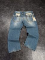 Blue Distressed Detail Jeans — 1105 - view 9