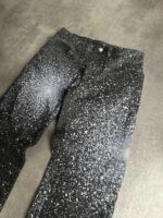 Black Paint-Effect Jeans — 317 - view 8