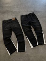 Panelled Denim Jeans — 320 - view 5
