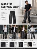 Black Star-Pocket Jeans — 328 - view 13