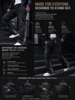 Black Embellished Jeans — 994 - view 18