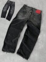 Panelled Wide-Leg Jeans — 5110 - view 20