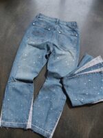 Blue Embellished Jeans — 99402 - view 13
