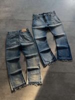 Panelled Denim Jeans — 320 - view 14