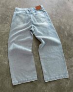 Light Blue Graphic Jeans — GLS01 - view 14