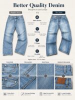 Blue Washed Denim Jeans — 0042 - view 26
