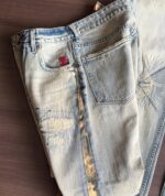 Blue Side-Detail Jeans — 345 - view 6