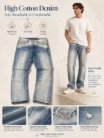 Washed Denim Jeans — 288 - view 21