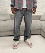 Washed Wide-Leg Jeans — 0006 - view 2