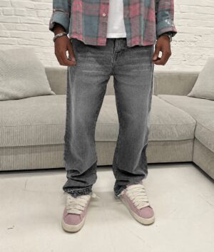 Washed Wide-Leg Jeans — 0006 - view 2