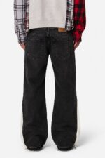 Panelled Denim Jeans — 320 - view 21