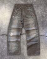 Grey Washed Panelled Jeans — 0025 - view 7