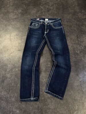 Washed Denim Jeans — 0056 - view 1