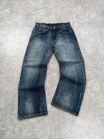 Blue Washed Denim Jeans — 0042 - view 16