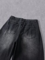 Black Washed Wide-Leg Jeans — 274 - view 13