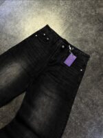 Black Washed Wide-Leg Jeans — 274 - view 22