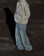 Light Blue Graphic Jeans — GLS01 - view 21