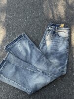 Blue Seam-Detail Jeans — 0047 - view 19