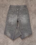 Grey Washed Panelled Jeans — 0025 - view 2