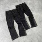 Black Embellished Jeans — 994 - view 1