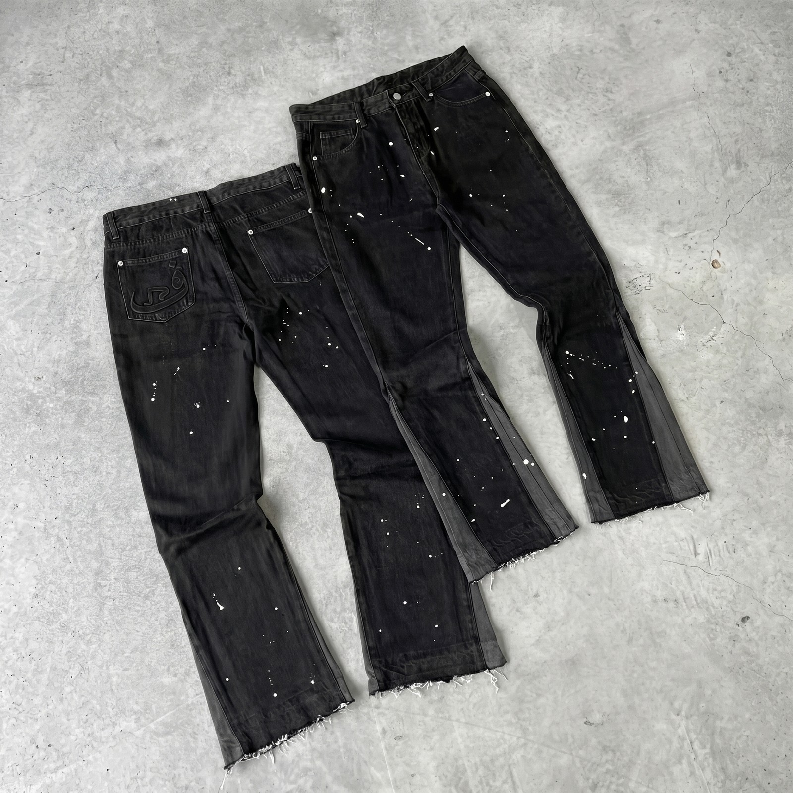 Black Embellished Jeans — 994 - view 1