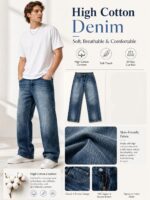 Blue Washed Denim Jeans — 0042 - view 14