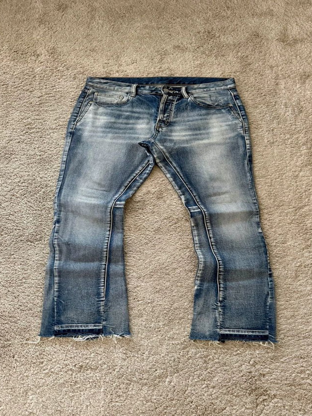binou-f0ec71a742464ced4970 Blue Seam-Detail Jeans — 0047 - view 1