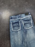 Blue Contrast-Stitch Jeans — 284 - view 7