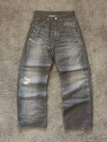 Grey Washed Panelled Jeans — 0025 - view 4