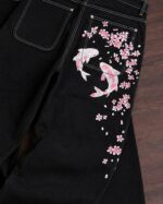 Black Pink-Butterfly Jeans — 378 - view 6